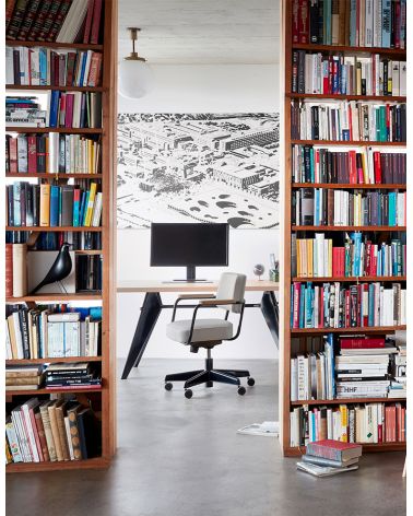 Fauteuil Direction pivotant Jean Prouvé - Vitra