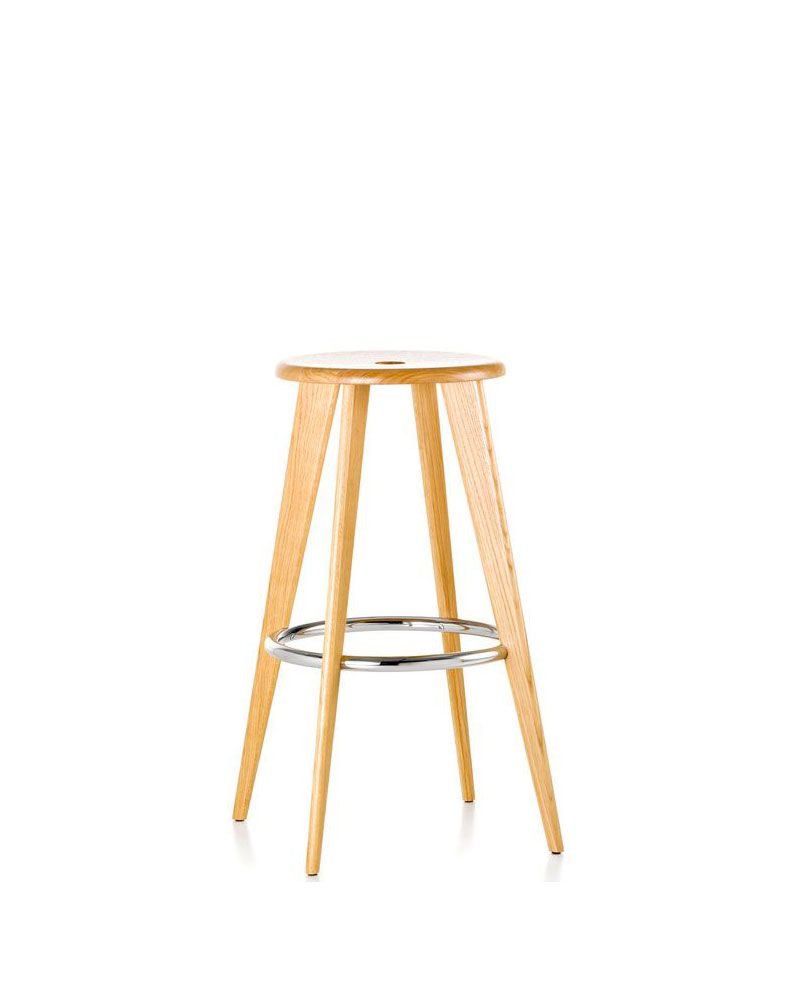 Tabouret haut Prouvé - Vitra