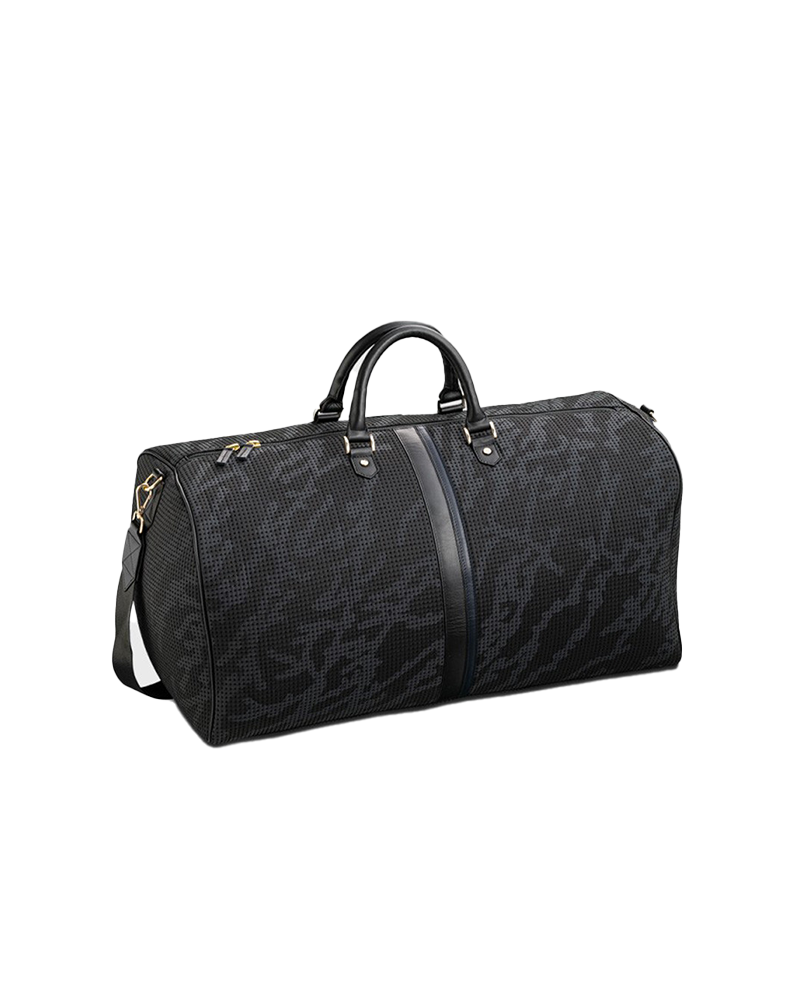 Sac de voyage mixte en tissu et cuir Walter - Entre 2 Rétros
