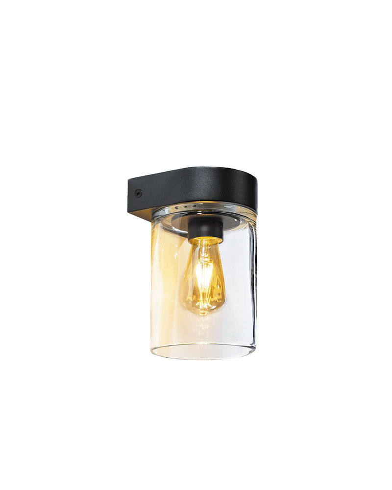 Lampe murale Tesla aluminium et verre - Royal Botania
