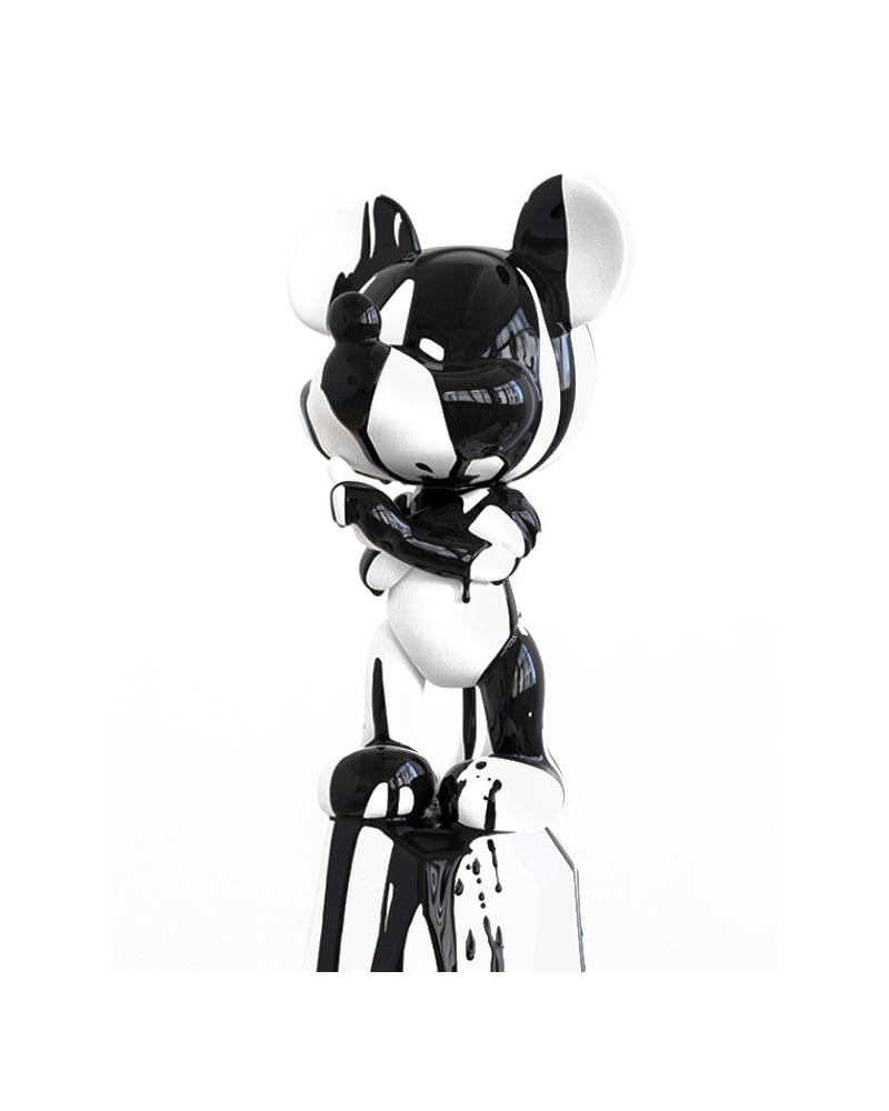 Statuette Mickey Flow Medium by Arik Levy - Leblon Delienne
