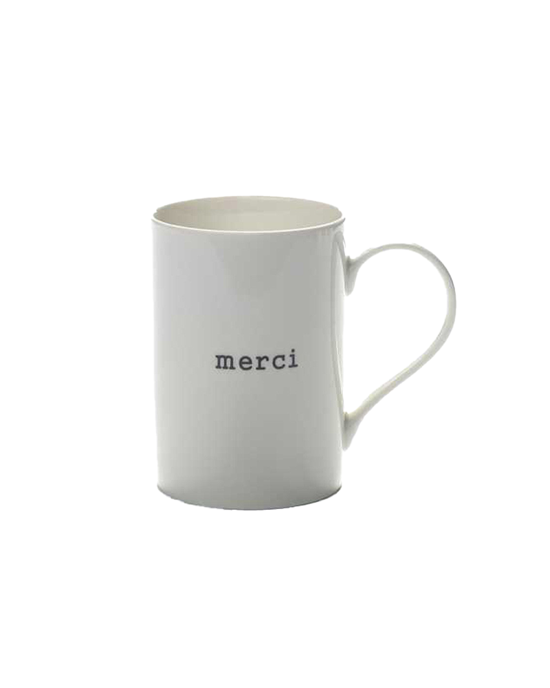 Mug en porcelaine Merci - Serax