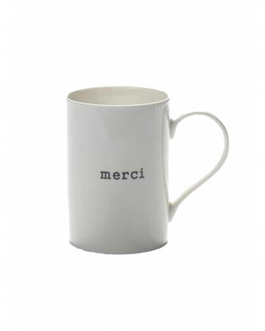 Mug en porcelaine Merci - Serax