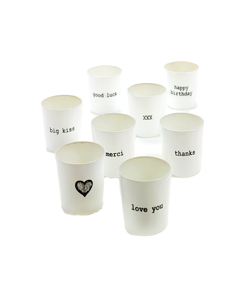 Mug en porcelaine Merci - Serax