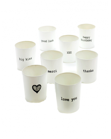 Mug en porcelaine Merci - Serax