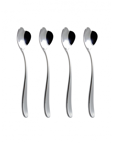 Set de 4 cuillères à glace Big Love - Alessi