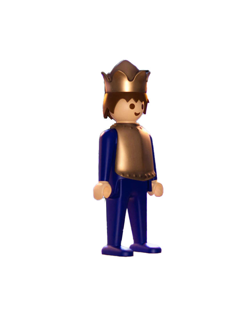 Statuette Playmobil Le Roi en édition limitée - Leblon Delienne