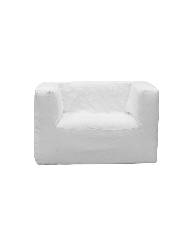 Fauteuil Cub Slow en lin - Bed and Philosophy