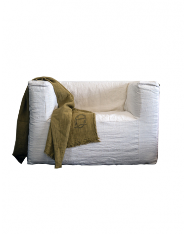 Fauteuil Cub Slow en lin - Bed and Philosophy