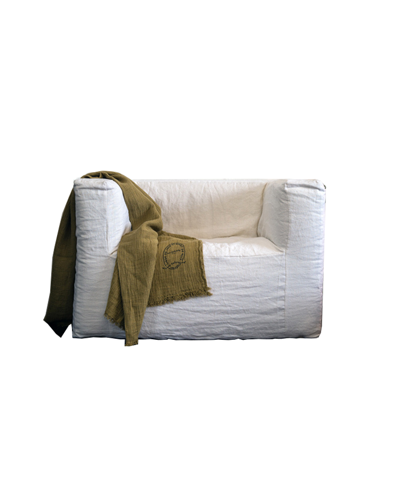 Fauteuil Cub Slow en lin - Bed and Philosophy
