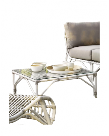 Table basse Lucy avec plateau en verre - Vincent Sheppard