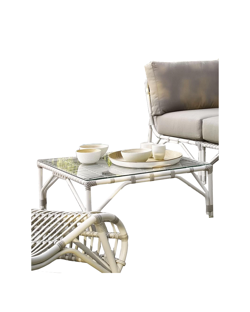 Table basse Lucy avec plateau en verre - Vincent Sheppard