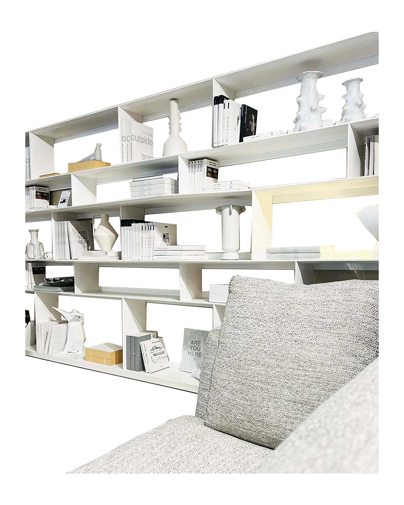 Bibliothèque ouverte composable Flat.C - B&B Italia