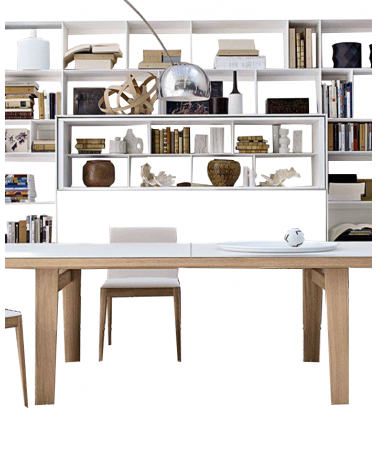 Bibliothèque ouverte composable Flat.C - B&B Italia