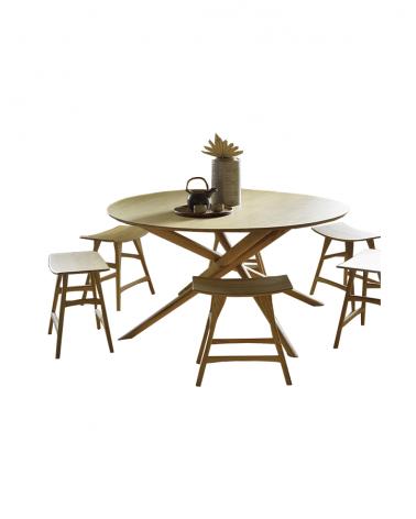 Table Mikado ronde - Ethnicraft