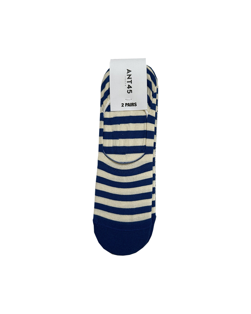 Chaussettes fantÃ´mes homme en coton Gigha Stripes - ANT45