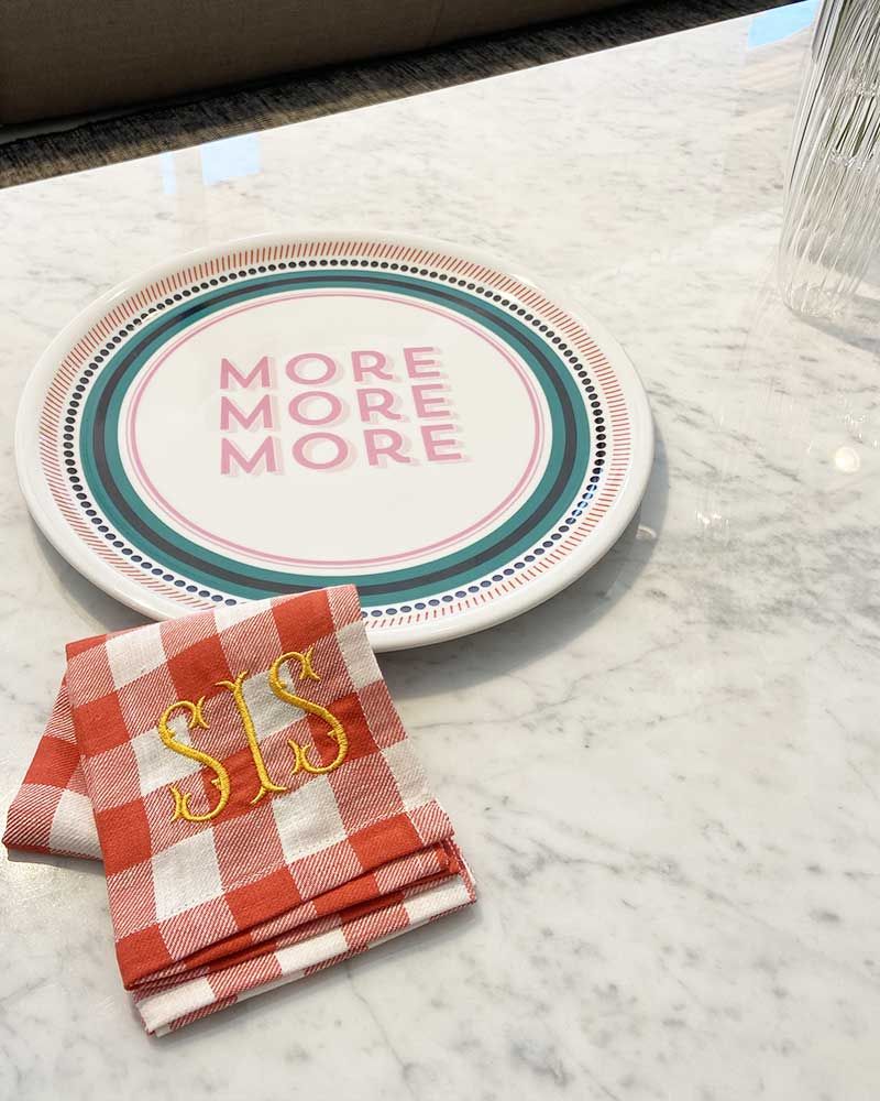 Assiette a pizza moremoremore Bitossi Home