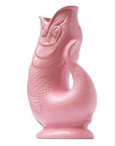 Carafe vase poisson en céramique Guggle - Gluckigluck