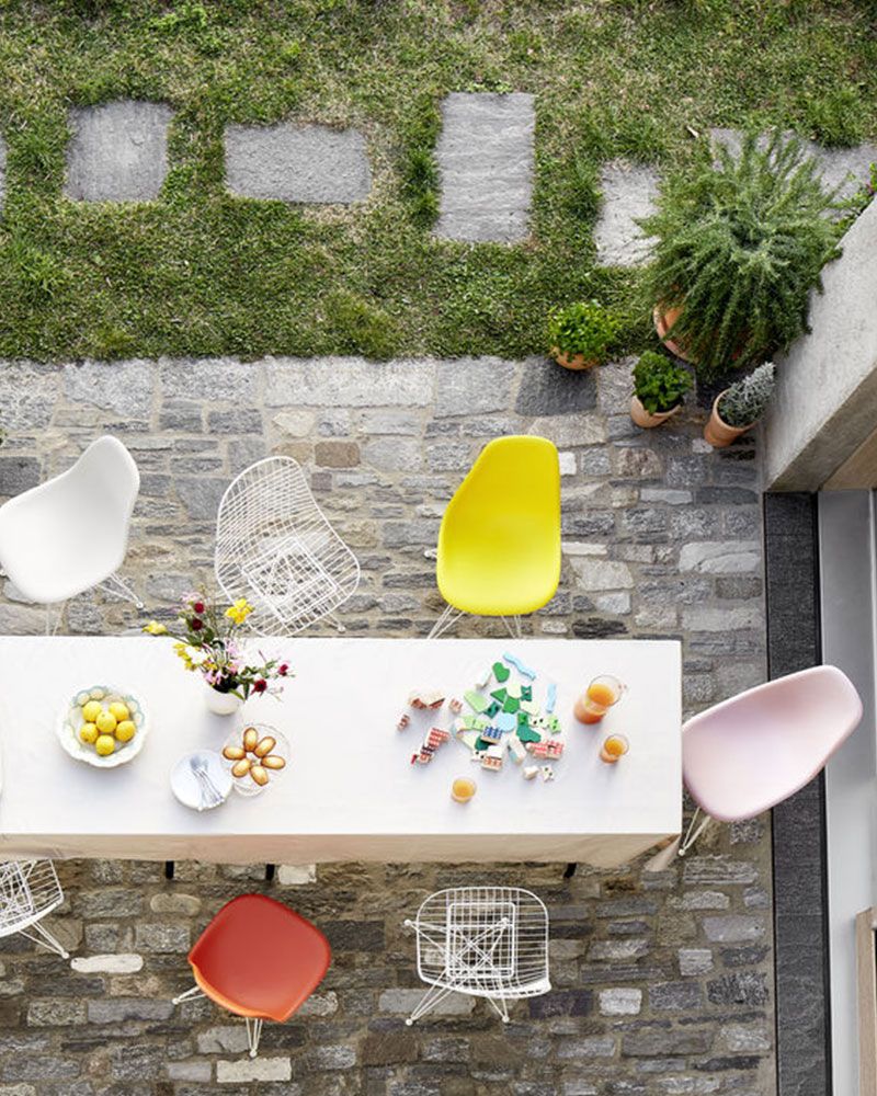 Chaise Eames Plastic Chair -DSR - Vitra