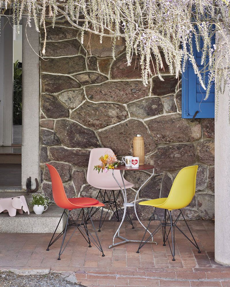 Chaise Eames Plastic Chair -DSR - Vitra