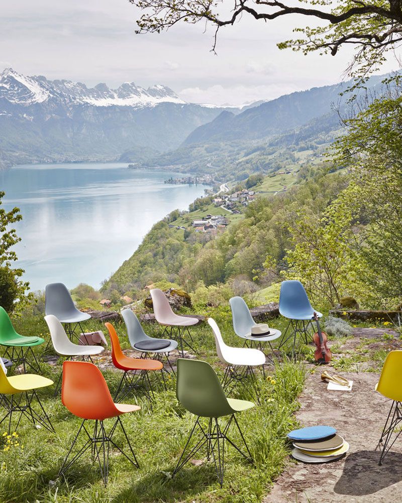 Chaise Eames Plastic Chair -DSR - Vitra