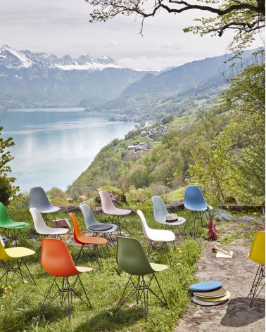 Chaise Eames Plastic Chair -DSR - Vitra