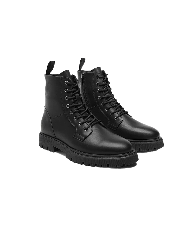 Bottes homme à lacets en cuir Tatum - Les Deux