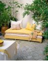 Divan Princesse à Paris avec 3 matelas - Caravane
