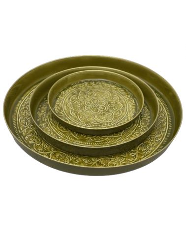 Plateau Berbère rond Ø44cm Bazar de Luxe
