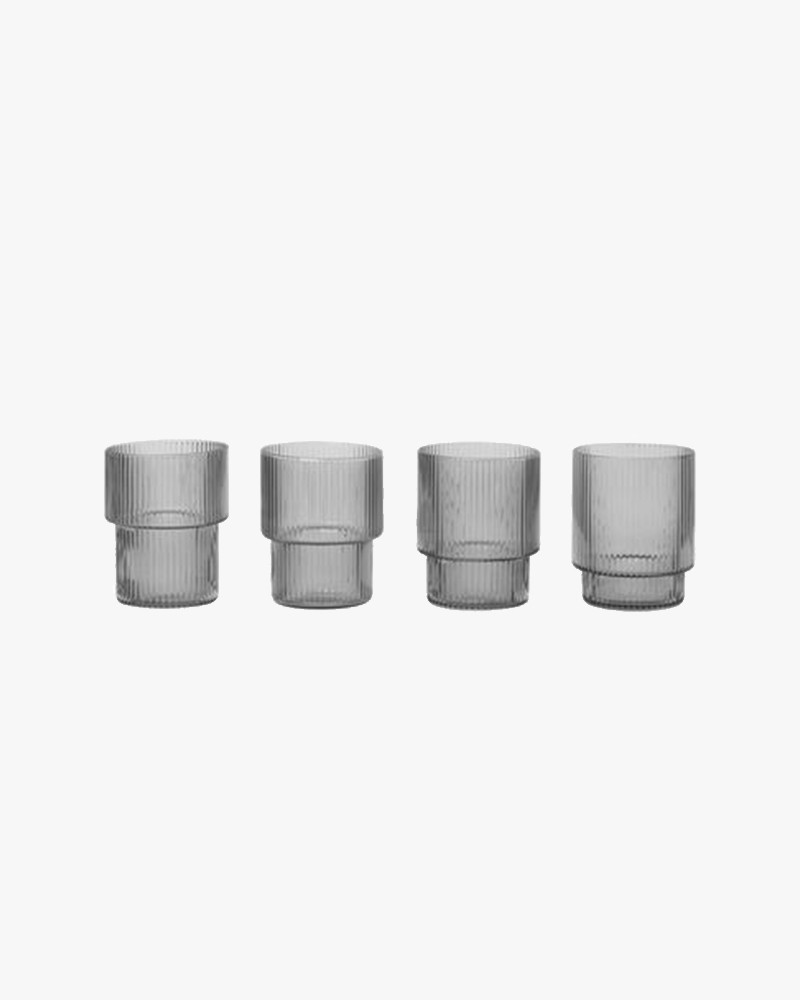 Ripple Glass set of 4 - Ferm Living