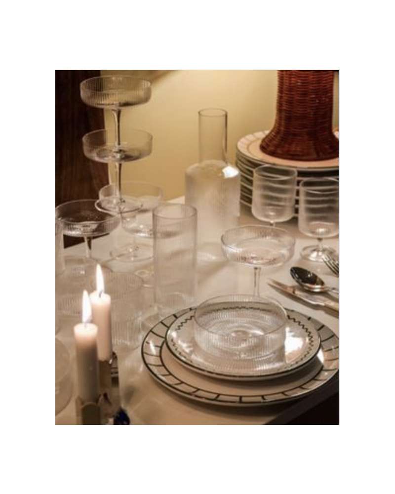 Ripple coupes à Champagne Set of 2 - Ferm Living