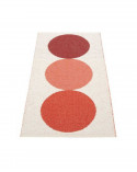 Tapis Otto Berry/ Backvanilla 70x140 - Pappelina