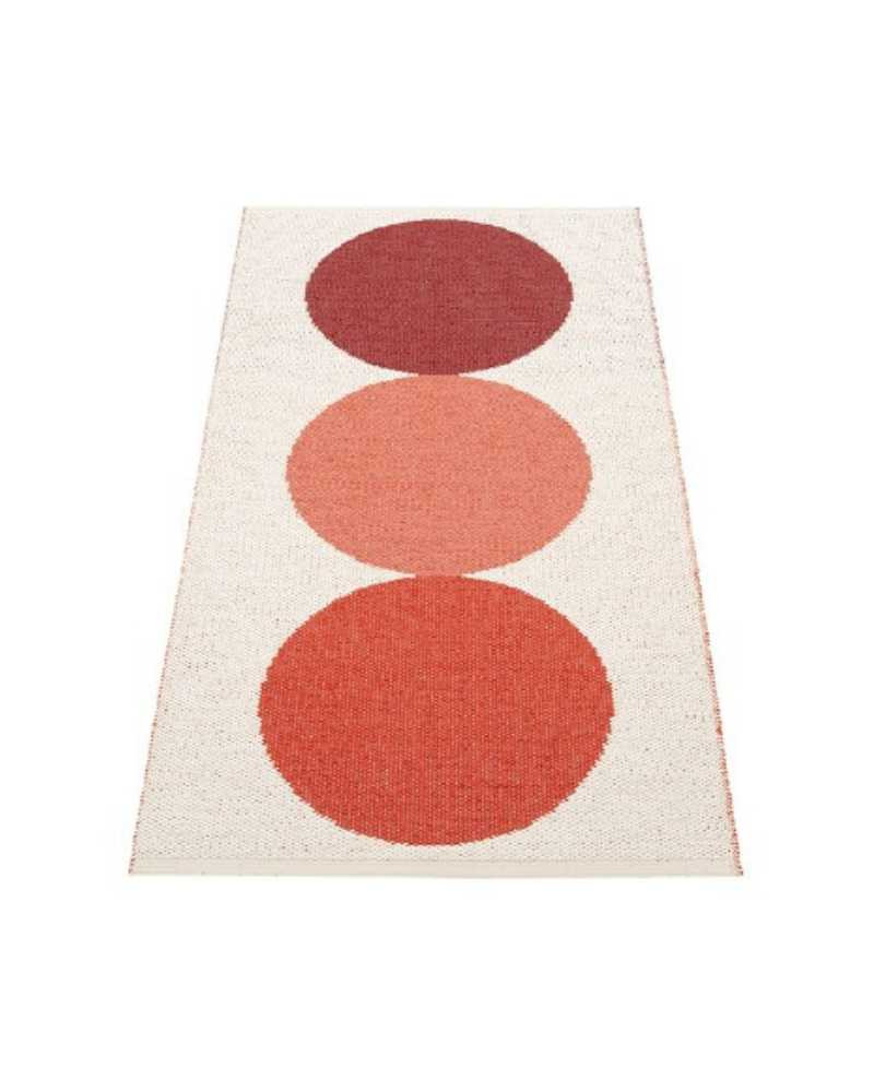 Tapis Otto Berry/ Backvanilla 70x140 - Pappelina