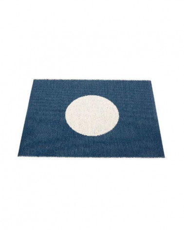 Tapis réversible Vera Smallone Oceanblue 70x90 - Pappelina