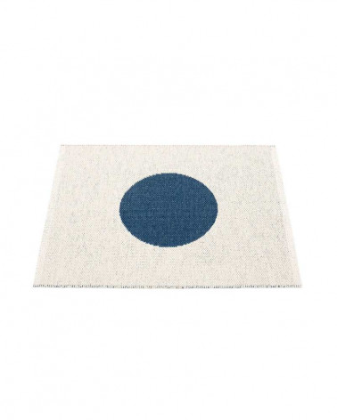 Tapis réversible Vera Smallone Oceanblue 70x90 - Pappelina