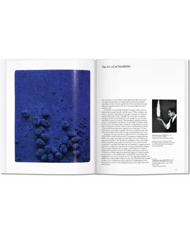 Livre Yves Klein - Taschen