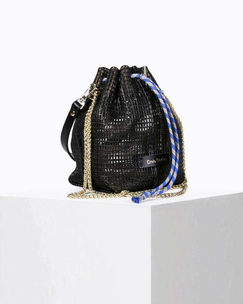 Sac Bibi Noir - Craie