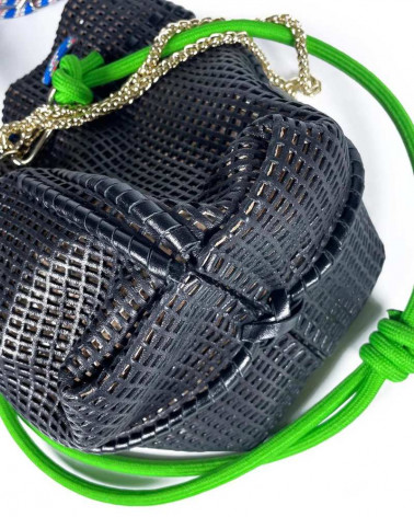 Sac Bibi Noir - Craie