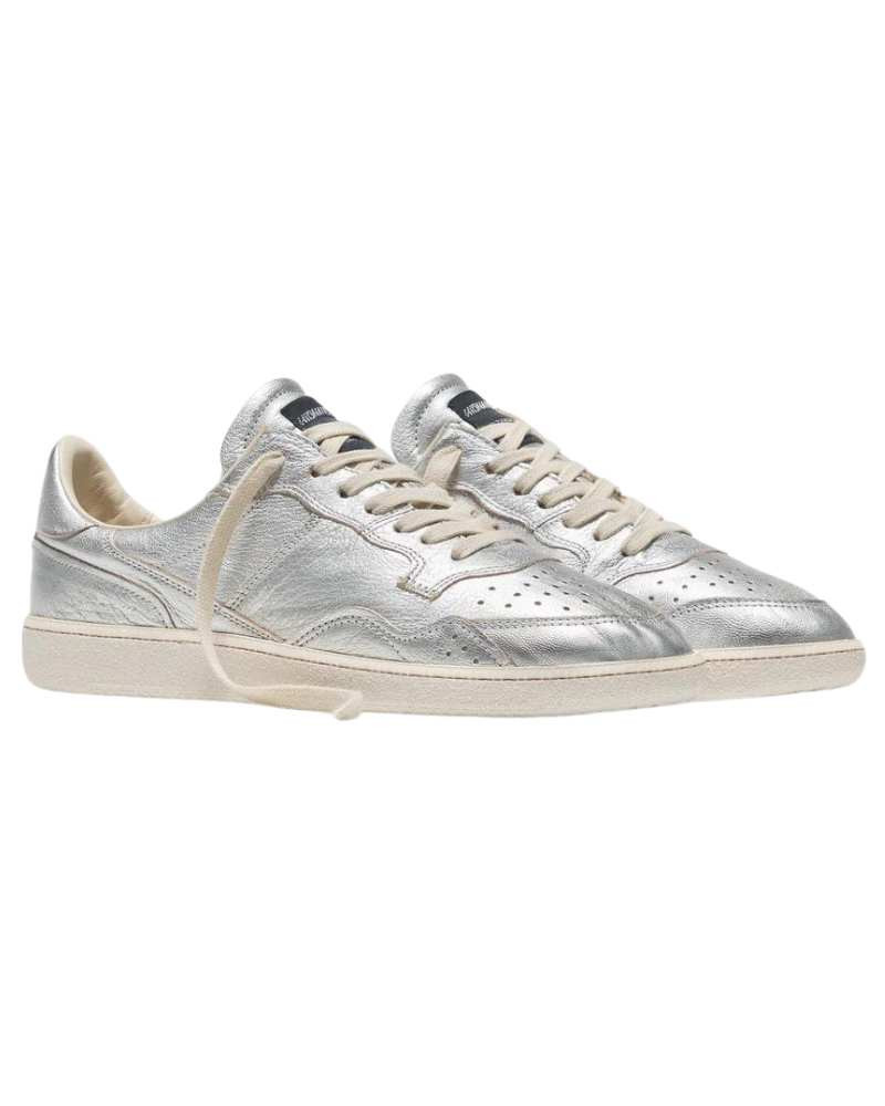 Sneakers Femmes Mega T Metal Argent - Hidnander