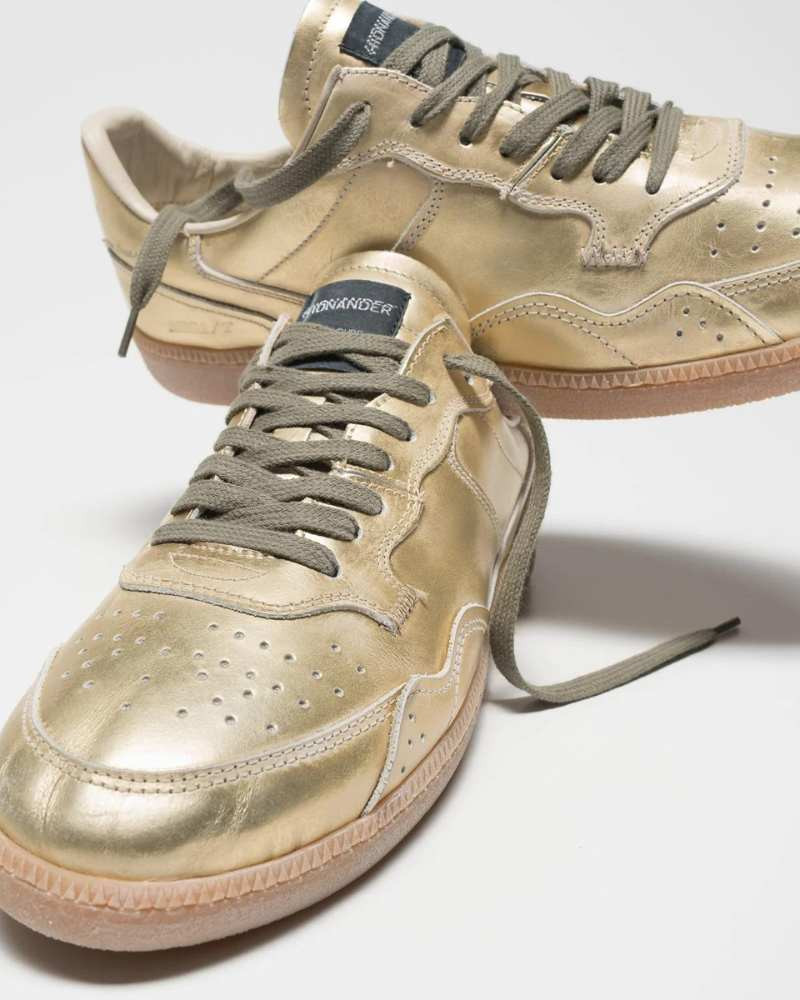 Sneakers Femmes Mega T Metal Gold - Hidnander®