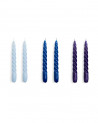 Bougies Twist Set de 6 - HAY