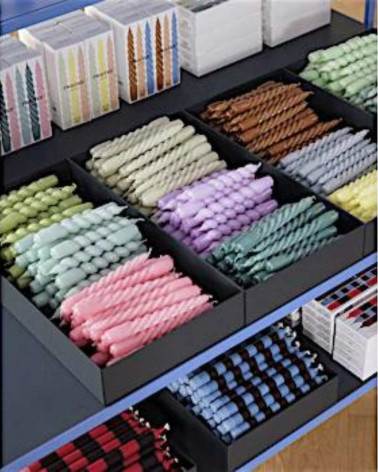 Bougies Twist Set de 6 - HAY