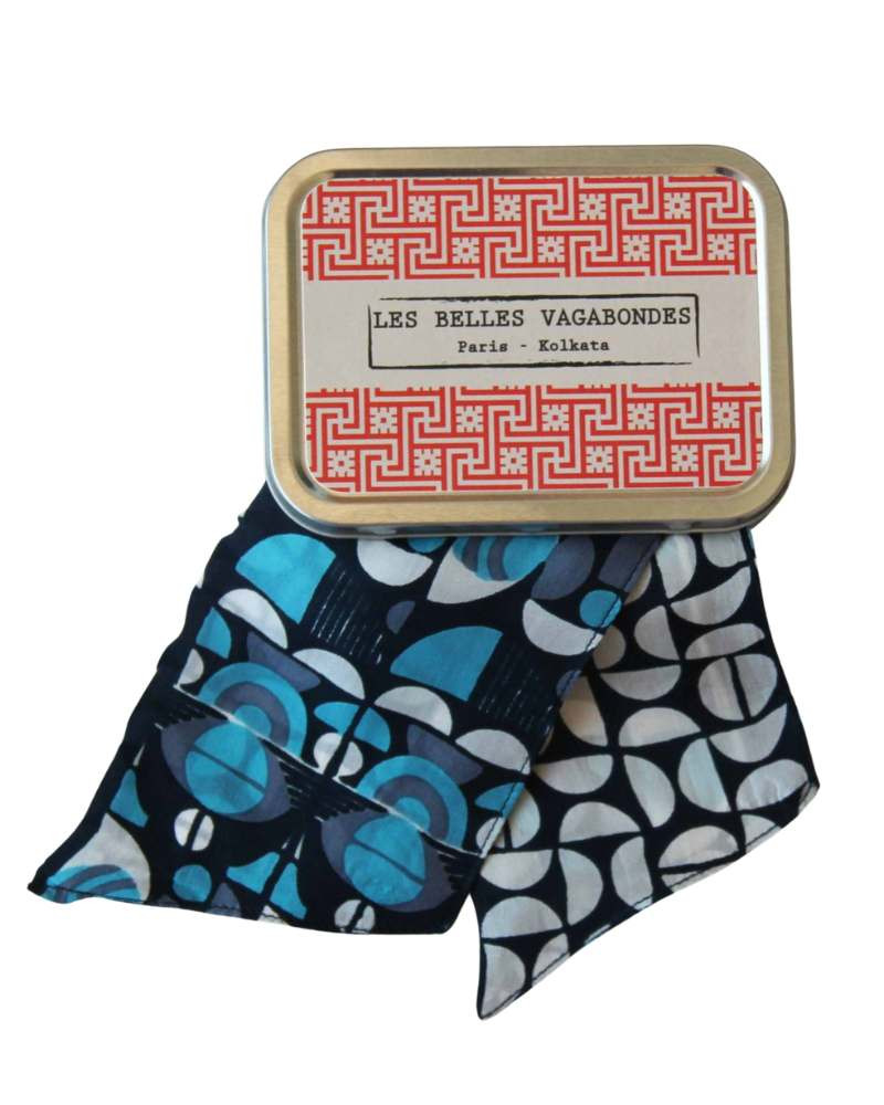 Bandeau Slash Berlin En Soie - Les Belles Vagabondes