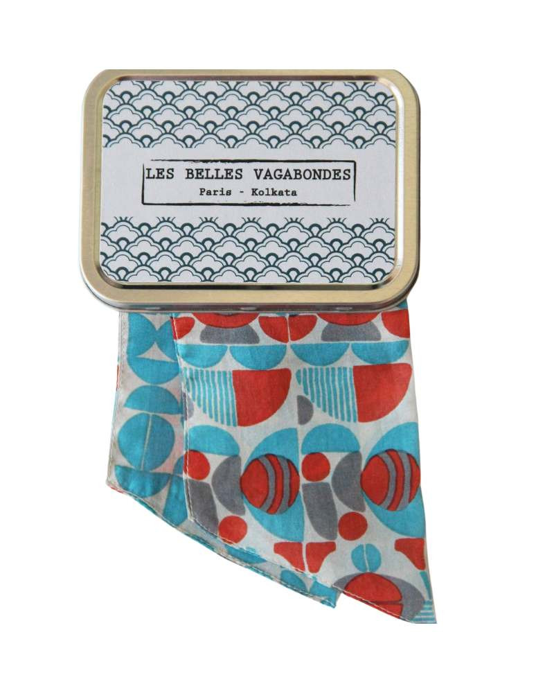 Bandeau Slash Berlin En Soie - Les Belles Vagabondes