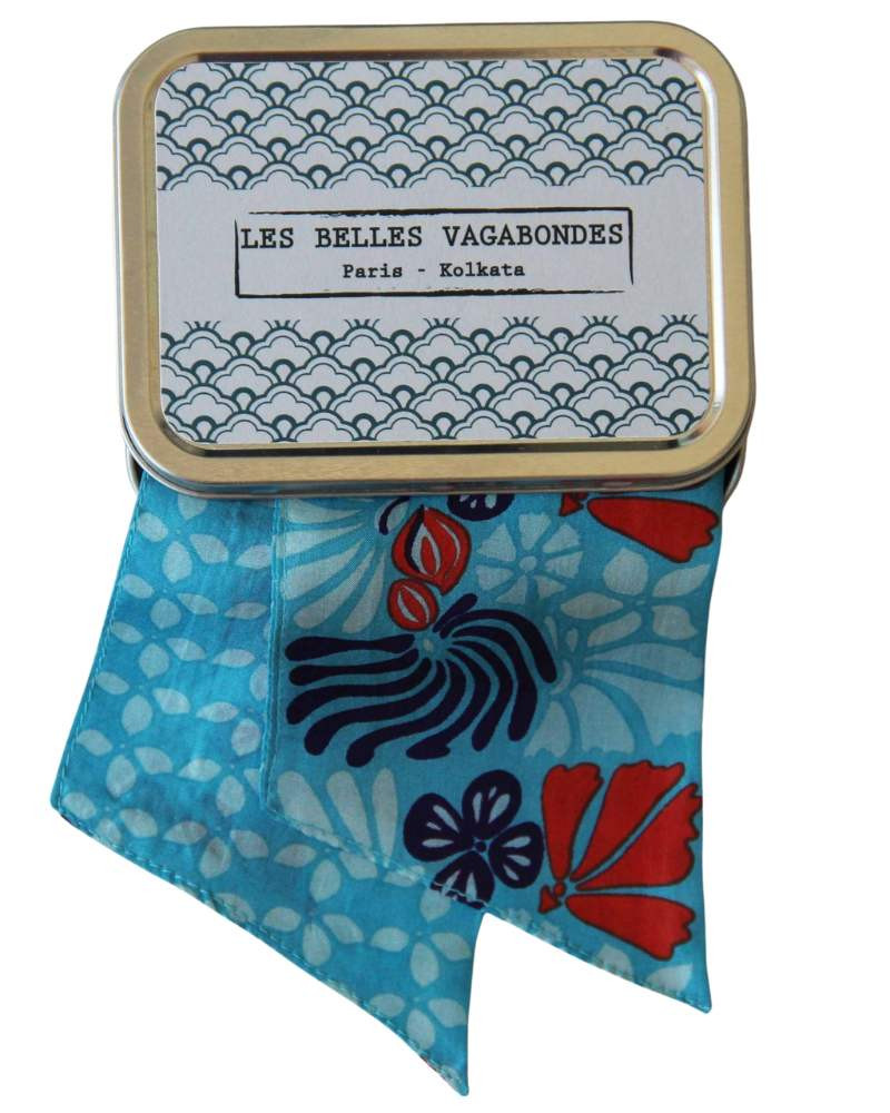 Bandeau Slash Corolle En Soie - Les Belles Vagabondes