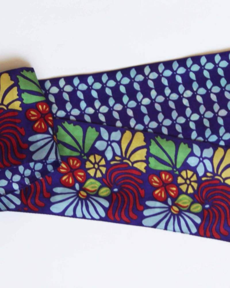 Bandeau Slash Corolle En Soie - Les Belles Vagabondes
