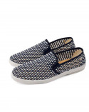 Chaussures Mocassin en tissu tréssé ajouré Napoles - Rivieras