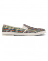 Chaussures Mocassin en tissu tréssé ajouré Lord - Rivieras