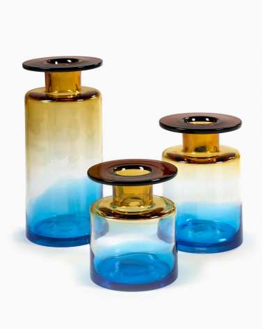 Vase Wind&fire H14 Bleu Fonce - Serax