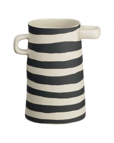 Vase Rayée en Grès - Asa